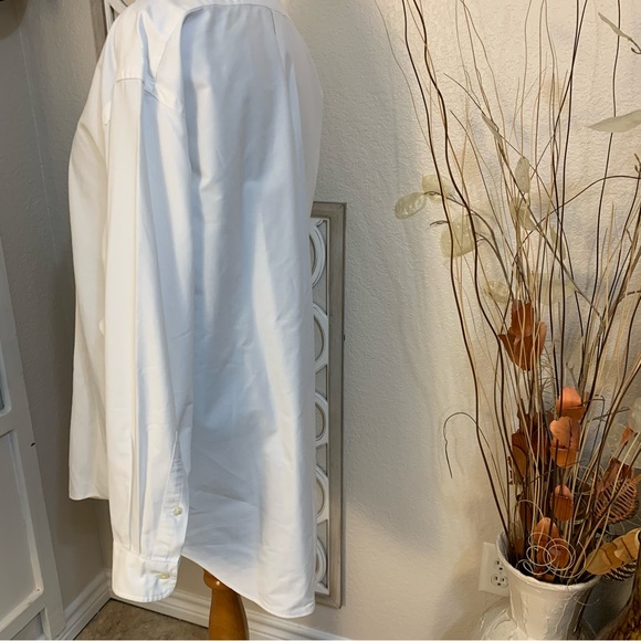 Ralph Lauren man’s dress white long sleeve button down shirt top, blue label. - Picture 2 of 12